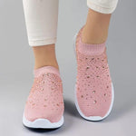 SparkleShoe™ - Slip-on glanzende sneakers